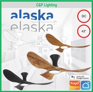 [Installation Promo] Alaska Bura / Burah 43" DC 3 Blades Smart Wifi Ceiling Fan With Dimmable LED