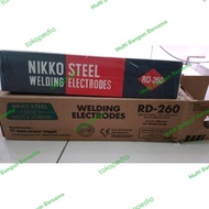 KAWAT LAS NIKKO STEEL RD 260 2.6 MM / KAWAT LAS NIKKO RD260