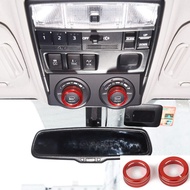 Trim Penutup Butang Pemilih Berbilang Rupa Bumi untuk 2010-2020 Toyota 4Runner TRD Pro untuk TRD Lua
