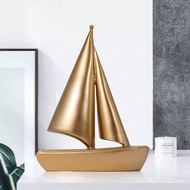 Ornaments Graduation Gifts Smooth Sailing Golden Home Opening Office Modern Simple Study Decoration 