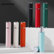 NONEDYODYE9I 10ml Perfume Bottle, Bottom-filled Leather Perfume Atomizer,  Portable Refillable Moist