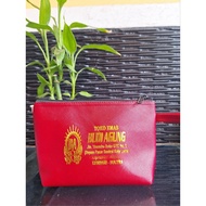 Gold shop poncho wallet with gold fuil screen printing