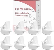 Cartoon-Style Duckbill Valves Compatible with Momcozy M5 M6 V1 V2 Pro BP141 Breast Pumps, M5 / M6 Du