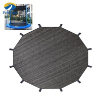 Perfeclan Trampoline Shade Cover Backyard Easy Setup Protective Playground 16 ft for 12 Poles Kids T