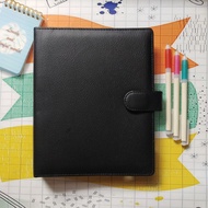 READY Plain Black Binder A5 (20 Rings)