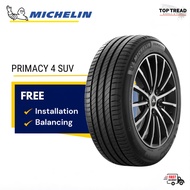 Michelin Primacy 4 SUV 17 19 inch Tyre (INSTALLATION/DELIVERY WEST MY) Tayar Tire