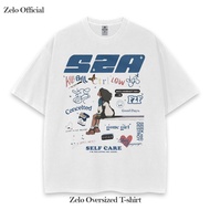 เสื้อยืด Sza Photoshoot สไตล์วินเทจ โอเวอร์ไซส์