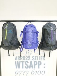 """On Sale""" 專售全新行貨100%new&amp;real 不死鳥 Arc'teryx Arro 22 backpack 2020年新色 arro 22 2020  2019年新色 arro 22 2019 2018年新色 arro 22 Limited Color Colour Special Colors Colours New Version Versions  Online shop website 紫色 白色 冰藍色 深藍色 灰白色 白色 桃紅色 綠色 橙色 紅色 啡色 迷彩 拉鏈