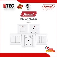 HIMEL Switch - Advanced Series Switches & Socket Outlet - White - Himel Switch / 13A Socket / 20A Wa