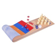 3 in 1 Table Shuffleboard Game Curling Bowling Table Top Games for Home Gift for Children and Adults