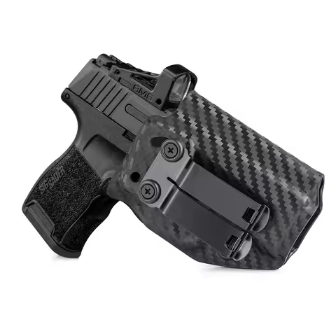 Sig P365 Holster IWB Kydex Holster for Sig Sauer P365 SAS P365X Red Dot Optic Inside Waistband Conce