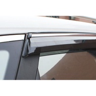 1set Chrome Stainless Steel Window Door Visor CRV ACCORD RAV4 CITY ALTIS CAMry/Door Visor Chrome Lining Window Air Press