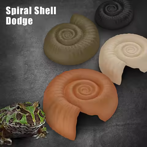 1pc Reptile Cave Hideouts Shelter Reptile Hiding Hole For Turtle Lizard Snail Habitat Hiding Fish Ta