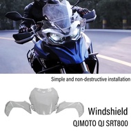 New For QJMOTO SRT800 Original Accessories Windshield Sports Windscreen Wind Deflector Fit SRT800X 8