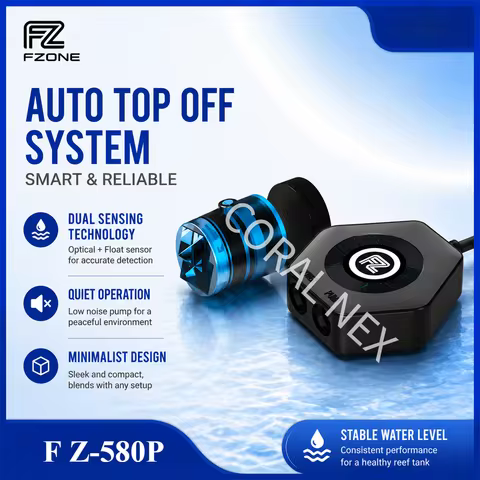 Fzone ATO 580P Auto Top Off Water Level Controller Pump with QST Sensor for Marine Reef Saltwater Aq