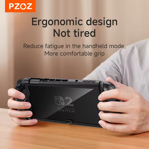 PZOZ Holder Case For Nitendo Switch 2 OLED Case Removable Handle Holder Protective Cover Pluggable D