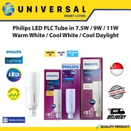 [SG SHOP SELLER] Philips PLC LED Tube 7.5W / 9W / 11W in ( Warm White / Cool White / Cool Daylight )