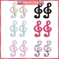 ci 2  Lovely Star Dot Music Symbol Hair Clip Safe Acrylic Hair Decorations Barrettes Present For Kid