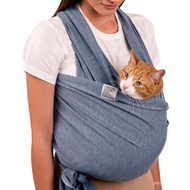 SlingCarrierforalls–Anti-AnxietySling,KittenPouch–SlinginGrayBlueGreenPinkYellow(Gray,Standard) DD9O