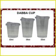 ☜ ◄ ✿ Dabba Cup with Strawless Lid / PP CUP 50pcs