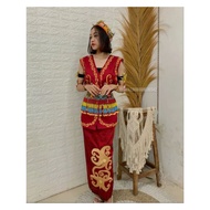 IBAN DAYAK TRADITIONAL CLOTHES - IBAN DAYAK PREMIUM SET