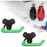Wall Mounted Golf Bag Hangers for Garage, Golf Bag Hooks for Garage, Wall Mounted Golf Bag Holder, A