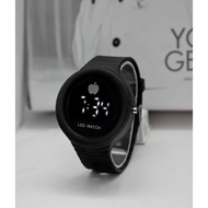 KAIHUA Jam Tangan LED Digital Pria Wanita Rubber Electronic Fashion Couple Anak Remaja Premium RM053