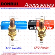 Daesung LPG ACE Gas Cutting Nozzle No. 1/2/3 Daesung Gas Cutting Nozzle with rock wind cutting light