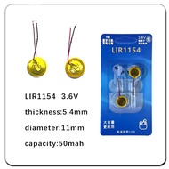 LIR1154 3.6V 50mah Replacement Battery for Bluetooth Headphones