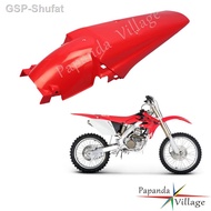 good❈ Guarda-lamas universais plástico do esporte duplo vermelho para-choques traseiros Motocross Honda XR250 400 CR CRF250 450 R L Ducati Yamaha