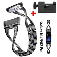 2 In1 Bracelet Wristband For Samsung Gear Fit2 Fit 2 Pro Strap Replace Wristband