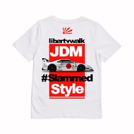 KARIMAKE T-Shirt Distro Kids Unisex Car Image JDM LIBERTY WALK SLAMMED FERRARI F40 LBWK