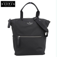 Kate Spade Chelsea 可轉換雙肩包，成色極佳，再生尼龍材質，三用手提包/單肩包，女士，黑色 [二手]