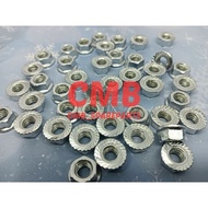 M6 FLANGE NUT / M6 CAP NUT KEY 10 (UNIT)