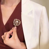 Dandelion Brooch Coat Pin Cardigan Sweater Pearl Shell Beaded Corsage Anti-glare Seiko Accessories