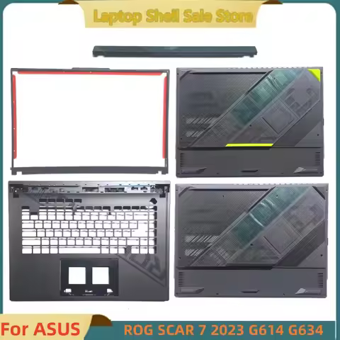 New For Asus ROG Strix G16 2023 Scar 7 G614 G614JY G614JV G614JI G634 G634J Front Bezel/Palmrest Cov