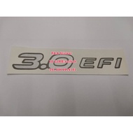 Original Sticker With 3.0 EFI Screen For TOYOTA TIGER Pickup Truck Rear Cover