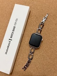 Apple Watch 銀色金屬鏈女裝錶帶