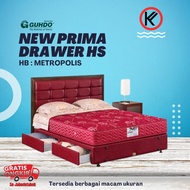 Kasur Springbed Guhdo New Prima Drawer HS Fullset