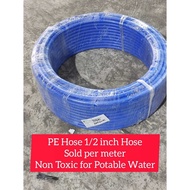 【Small Tools】♘┋ Hose HDPE Pipes Heavy Duty Poly Pipe Sold per meter 1/2 and 3/4 1 PE