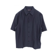 【สินค้ามือสอง】 หลุยส์ วิตตอง LOUIS VUITTON เสื้อเชิ้ตแขนสั้นลายโมโนแกรม รุ่น RM262ME ZO6 HRS48W ผ้าไ