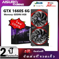 AISURIX การ์ดจอ GTX 1660 Super 6GB AMD Radeon GDDR6 การ์ดจอคอมพิวเตอร์ 192BIT ใหม่ การ์ดจอ VGA การ์ดจอ for pc gaming