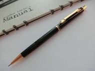 [日本_老白金_Platinum Riviere 絕版_黑金_金屬機構版] 日本白金牌 自動鉛筆(停產)