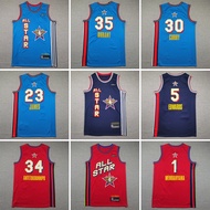 2025 All-star Jersey Durant Edwards Wembanyama Jersey Embroidered Summer Breathable Basketball Jerse