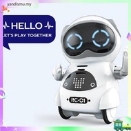 Cross-border Mini Pocket Robot Multi-Kinetic Energy Children Voice Smart Little Treasure Toy English