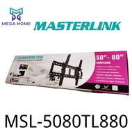 Masterlink TV bracket /Tilt Motion wall mount with safety Lock TV 50"~80" inch (5080TL880) Made in Malaysia