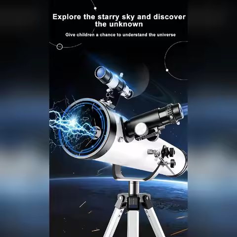 35X-875X Professional Astronomical Telescope Monocular 114MM Large Eyepiece F70076 for Stargazing Bi