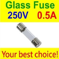 GLASS FUSE 5 X 20MM 250V 0.5A 500mA F500mAL