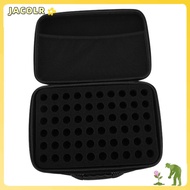 JACOLR Alcoho Ink Storage Organizer, Holds 60 Bottles EVA Alcohol Ink Storage Box, Internal Pockets 
