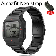 Stainless Steel Adjustable Amazfit Watch Band For Amazfit Neo Strap